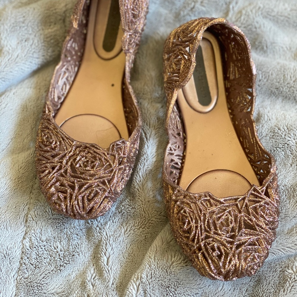 Rose Gold Gel Flat